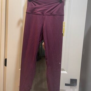 SHEIN Deep Purple Leggings